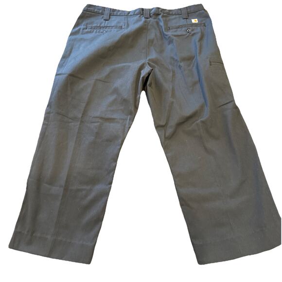 Carhartt NVY Dungaree Fit Carpenter Pants Size 40x30 Navy Workwear - Picture 7 of 11